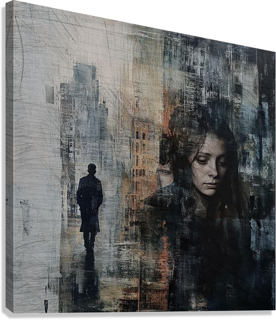 Where We Parted Canvas Print