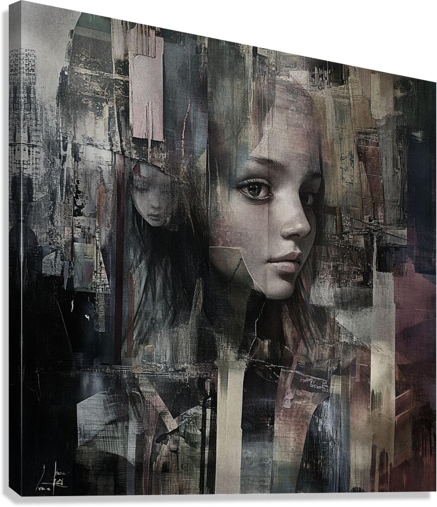 The Past Behind Me Canvas Print