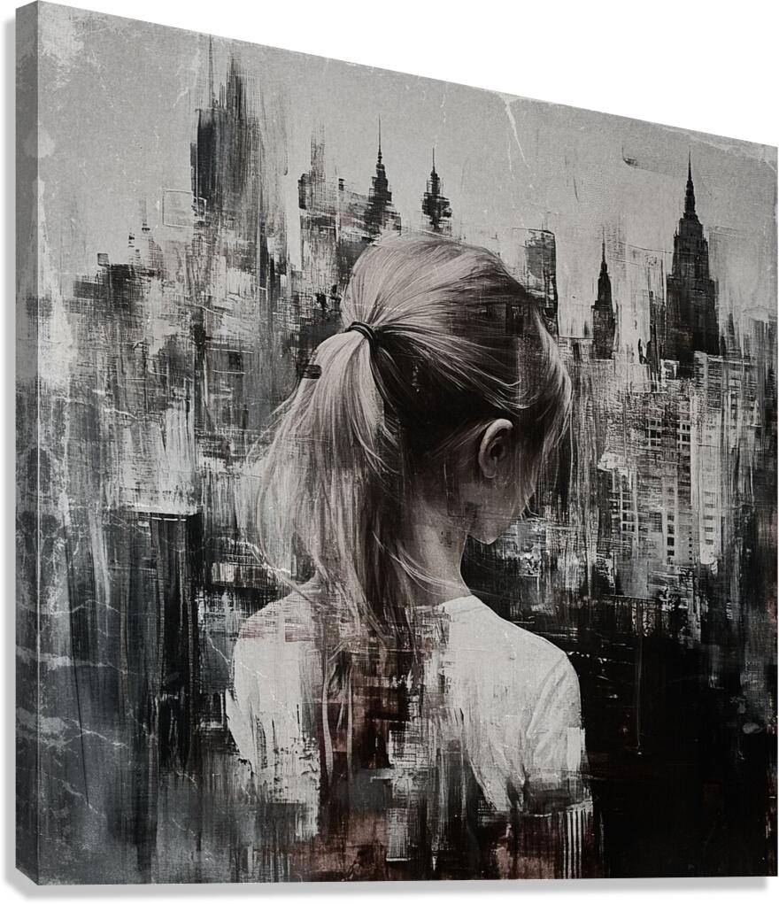 Eyes on the Vanishing Canvas Print