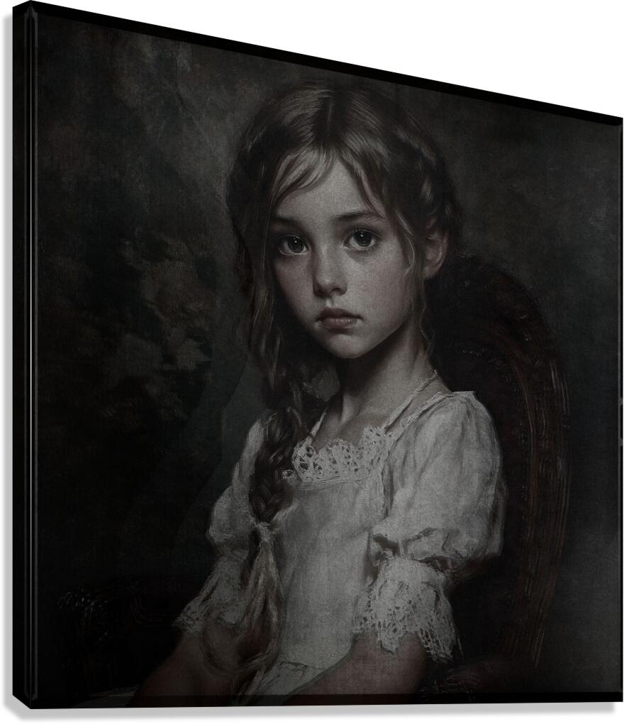 Elegy in Lace Canvas Print