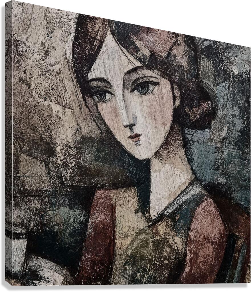 A Study in Shadows Canvas Print