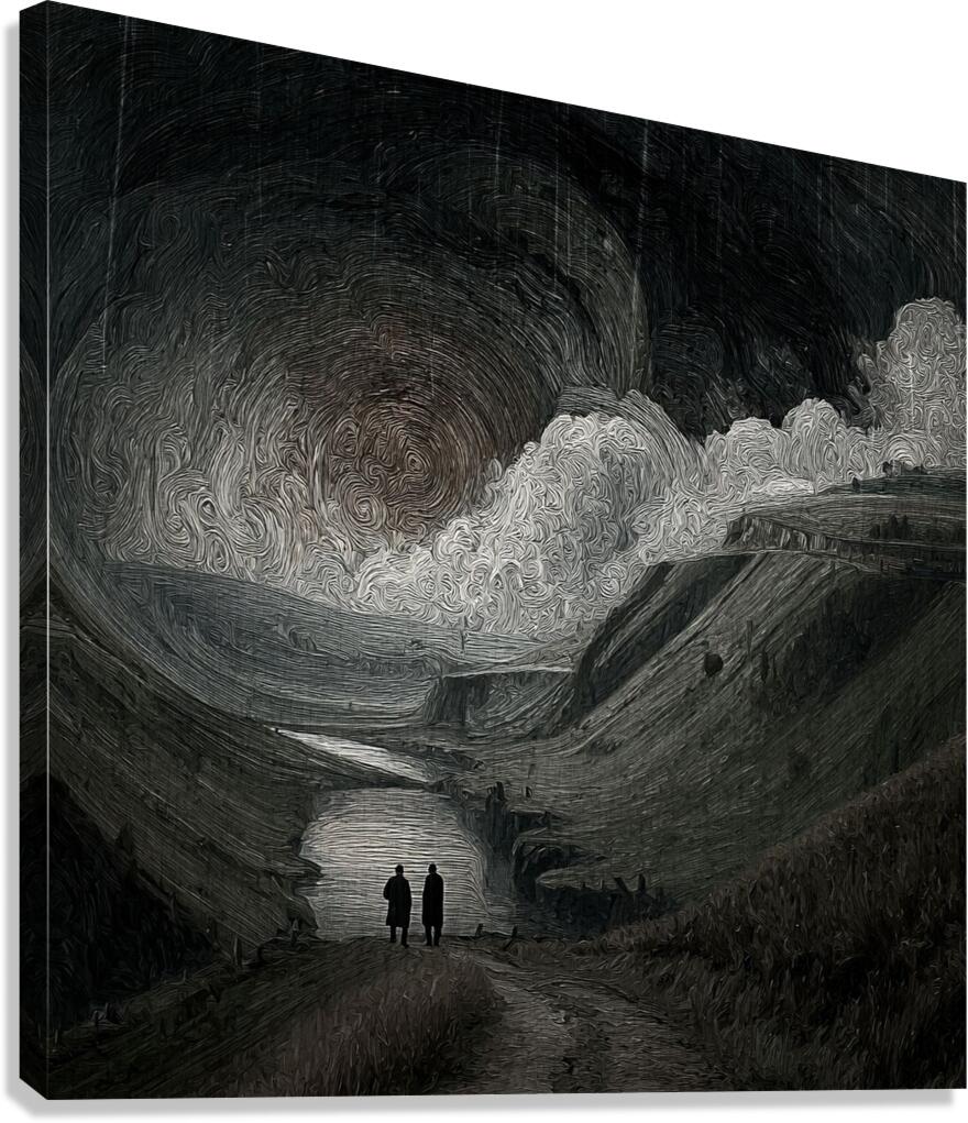 The Edge of Unknowing Canvas Print