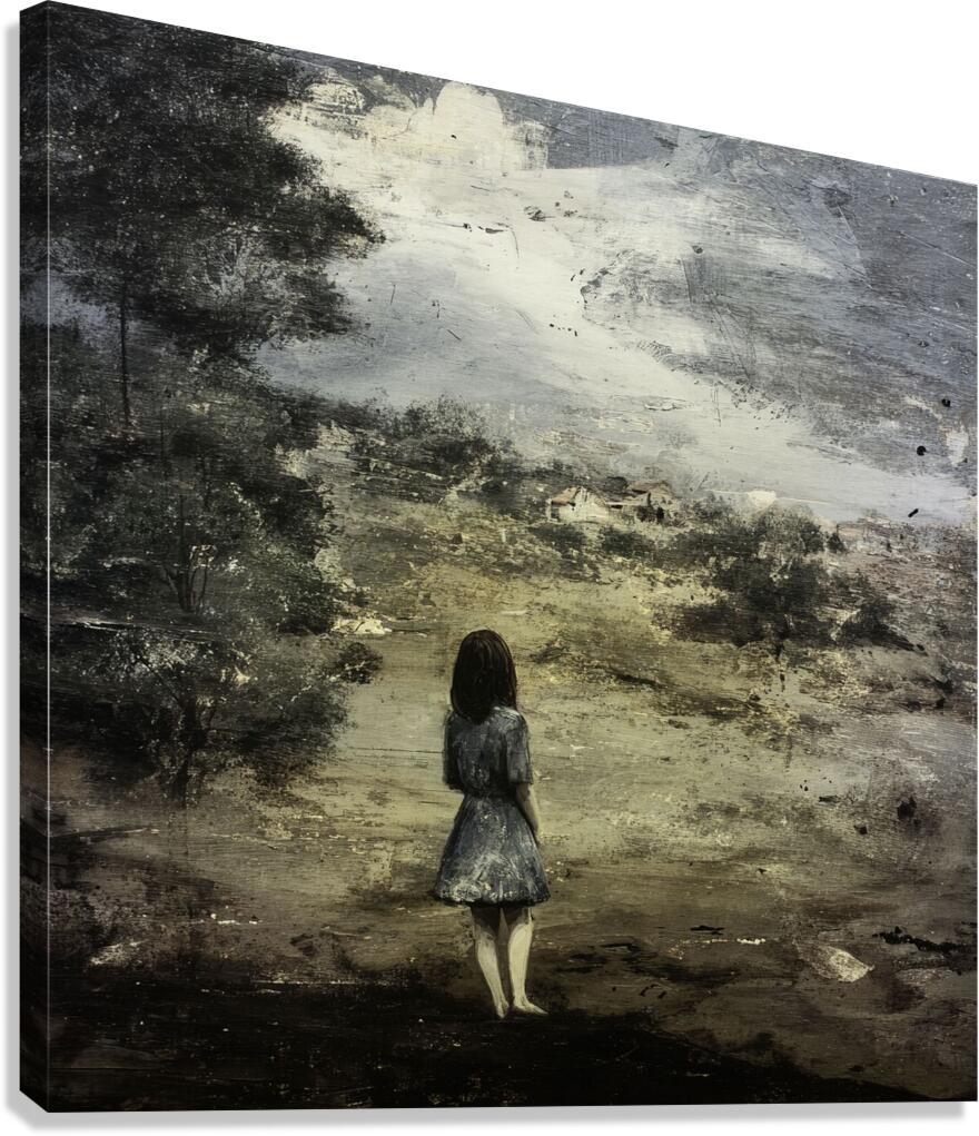 The Distant Unsaid Canvas Print