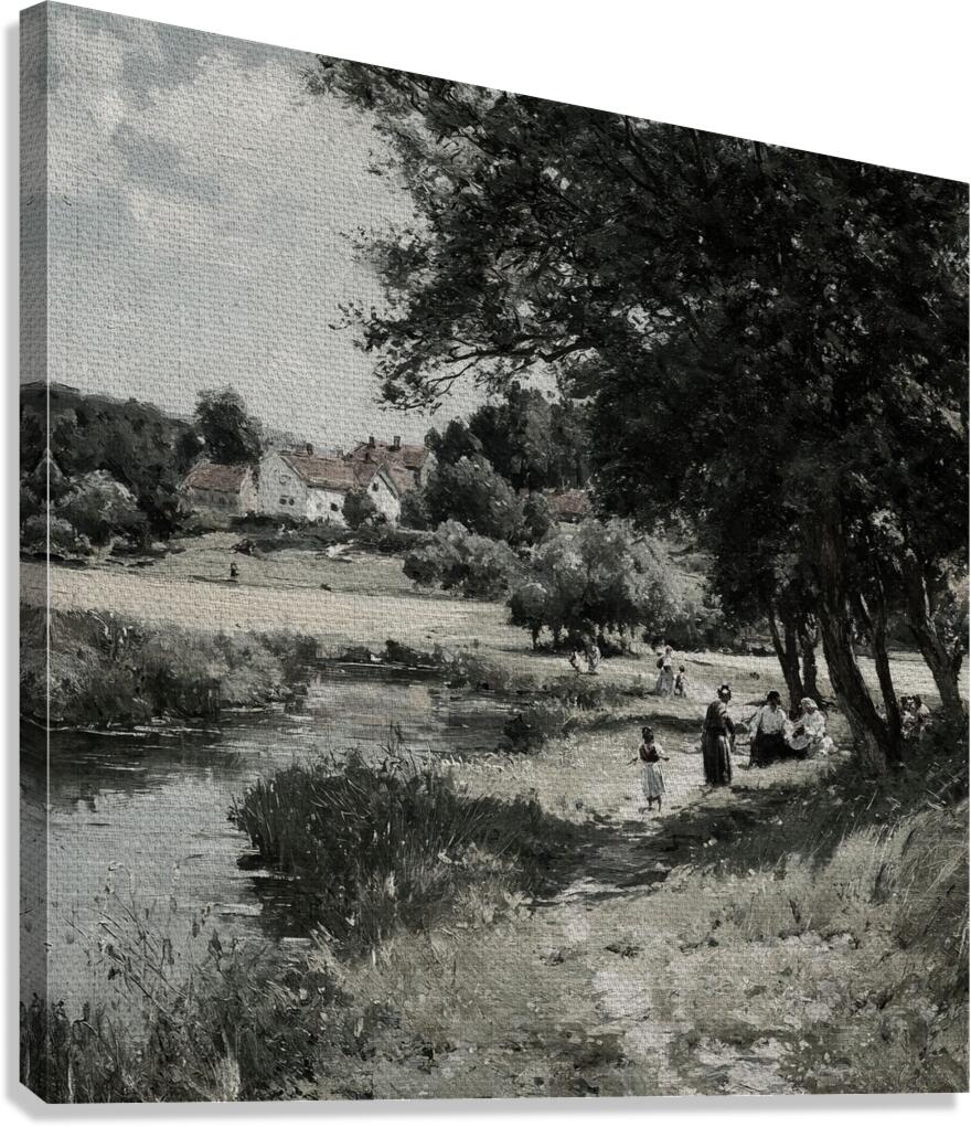 Echoes of an Afternoon Canvas Print