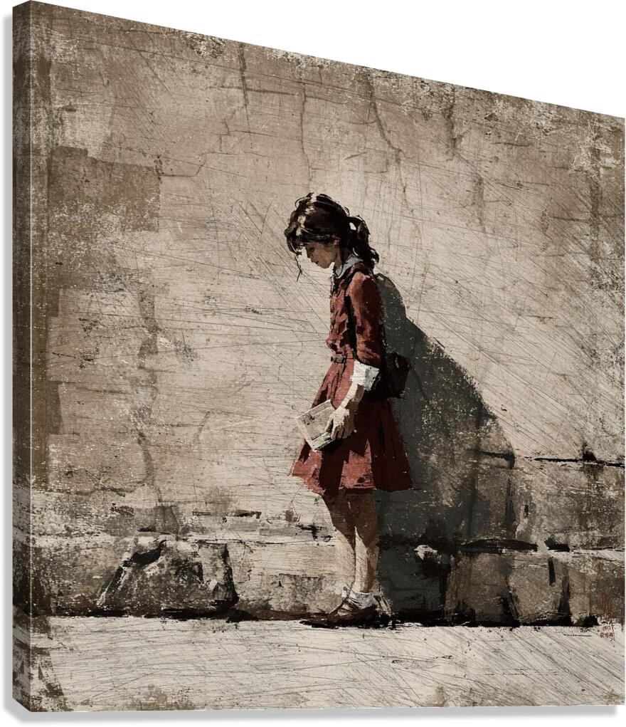 The Weight of Tomorrow Canvas Print