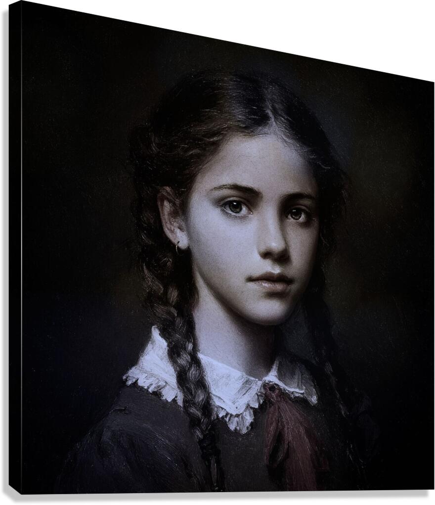 Whispers in Braid Canvas Print