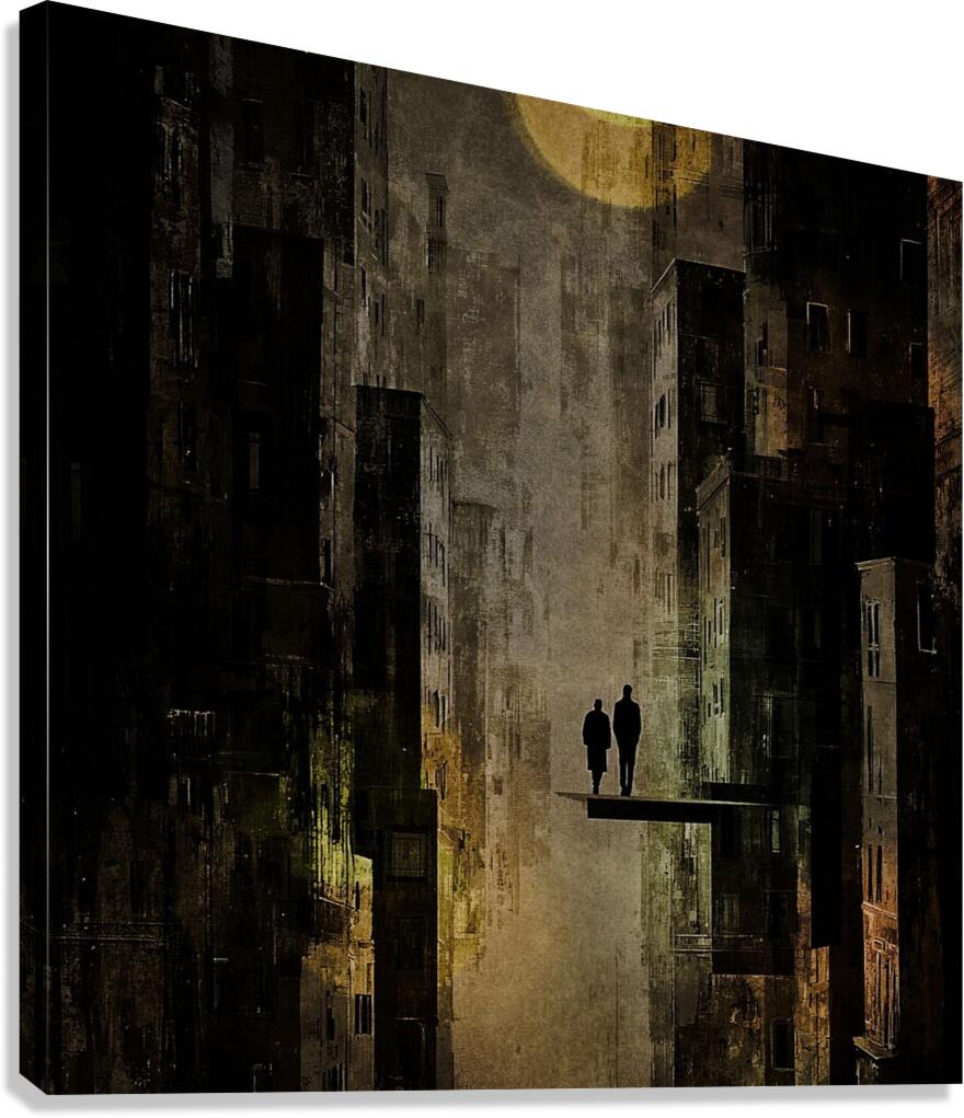 Edge of the City Canvas Print