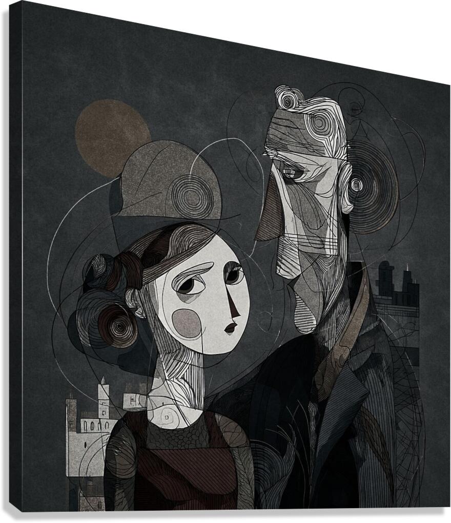 Unspoken Gravity Canvas Print