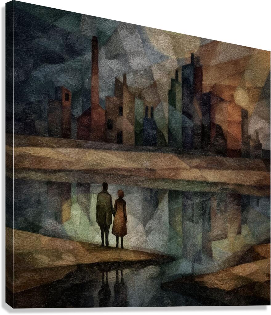 Echoes of Industry Canvas Print