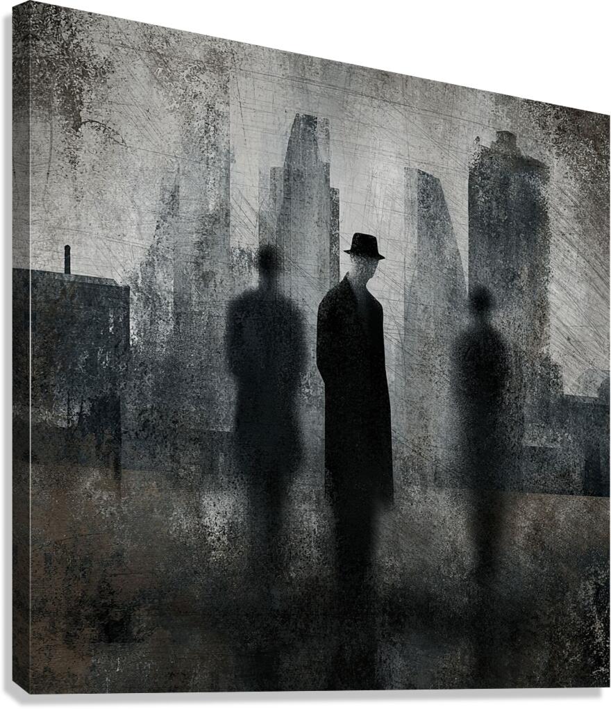 The Watchers Canvas Print