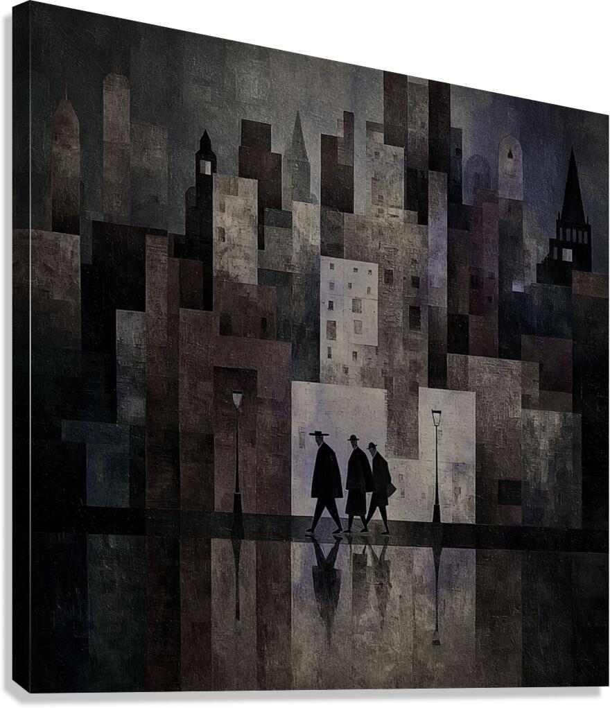 Midnight Walkers Canvas Print
