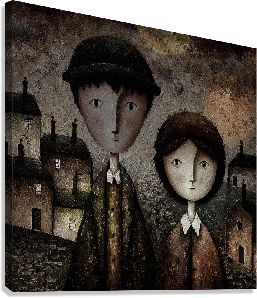 The Hollow Children Canvas Print