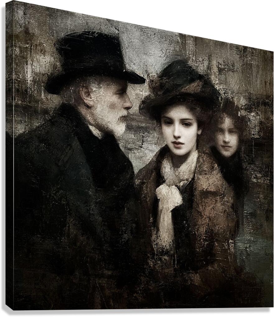 Where Shadows Break Canvas Print