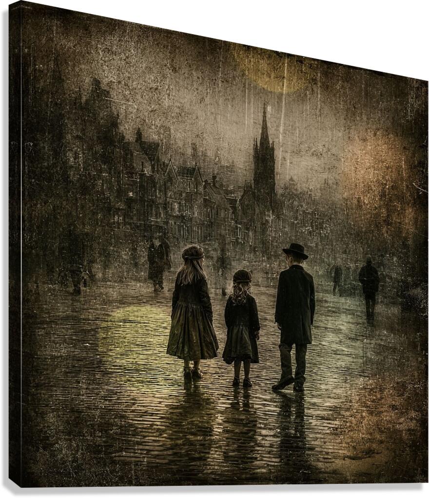 Shadows of Tradition Canvas Print