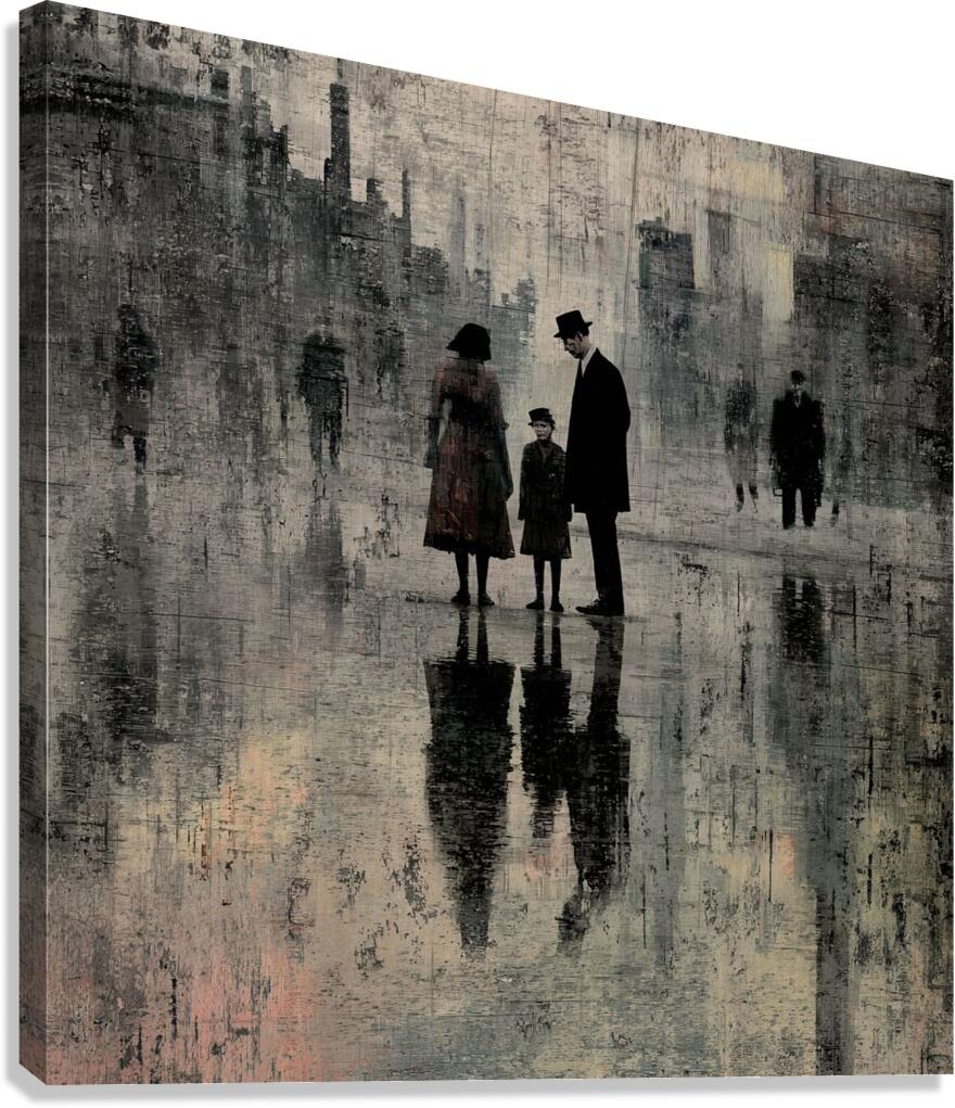 The Silence Between Canvas Print