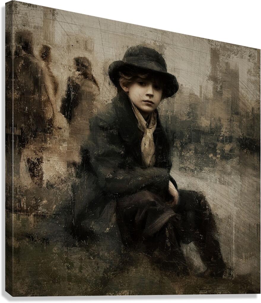 Hollow Eyed Silence Canvas Print