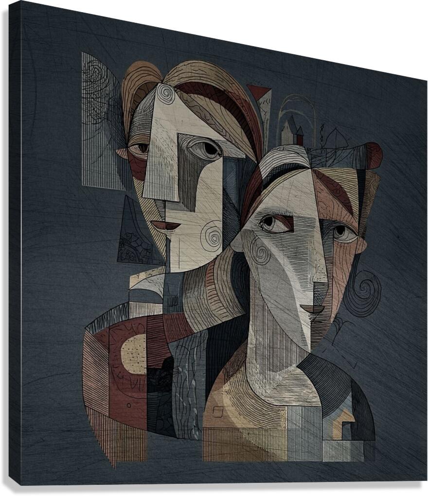 Fragments of Silence Canvas Print