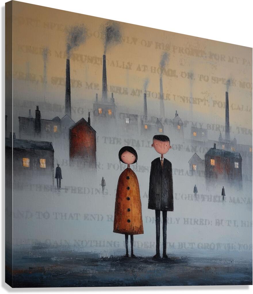 The Future Fog Canvas Print