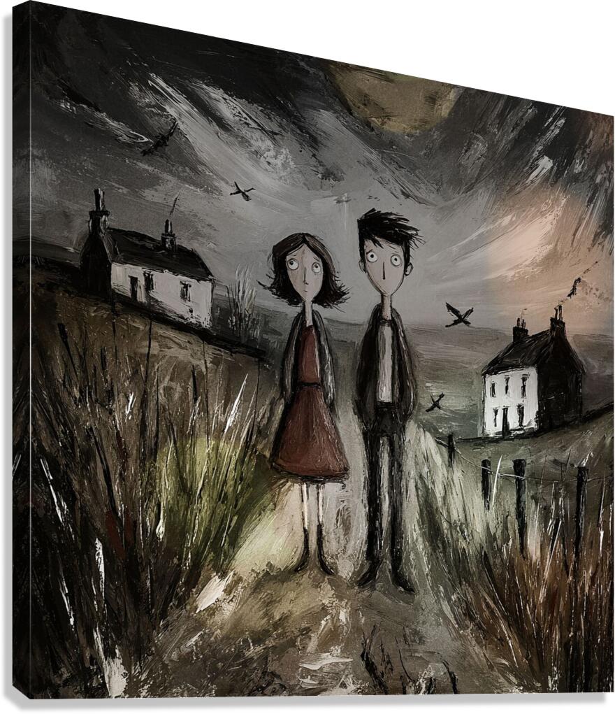 Where the Field Ends Canvas Print