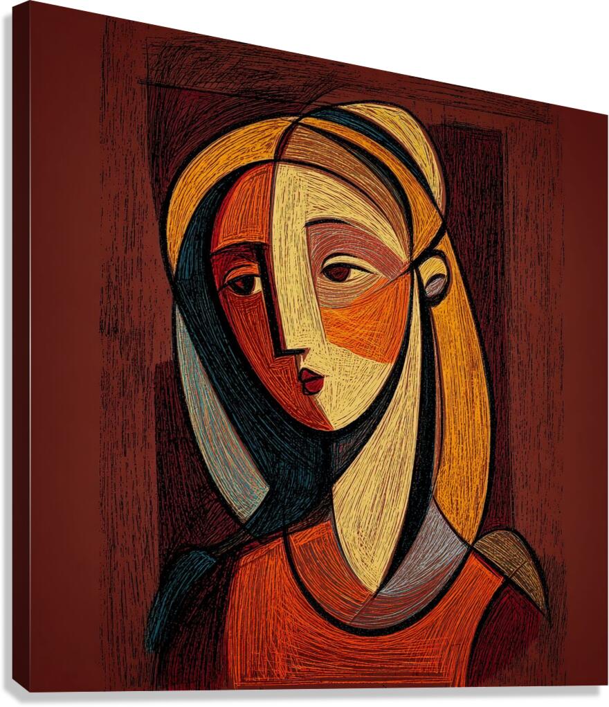 Stitched in Colours Canvas Print