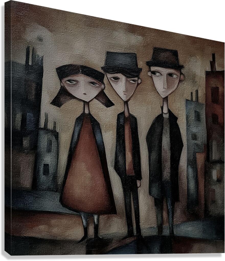 Where Silence Stands Canvas Print