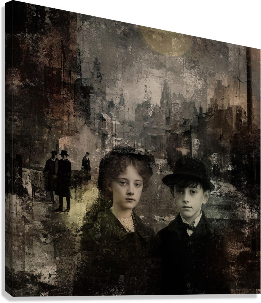 Where Innocence Stands Still Canvas Print