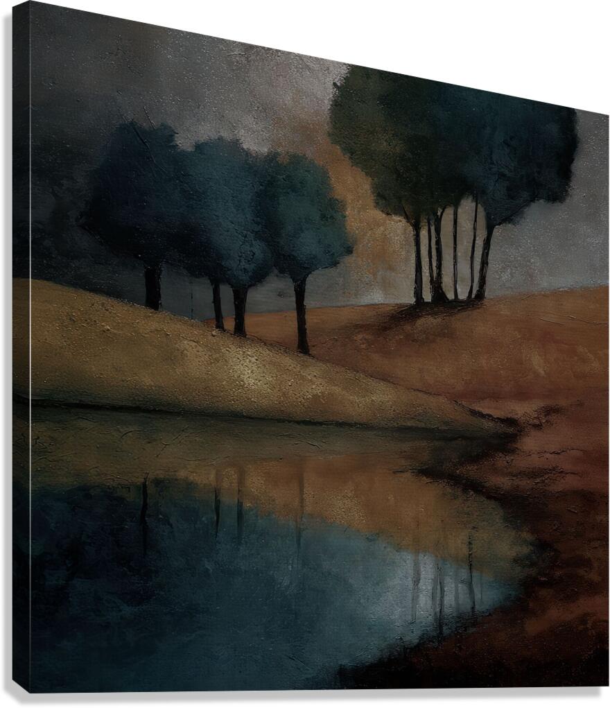 Reflections Before Night Canvas Print