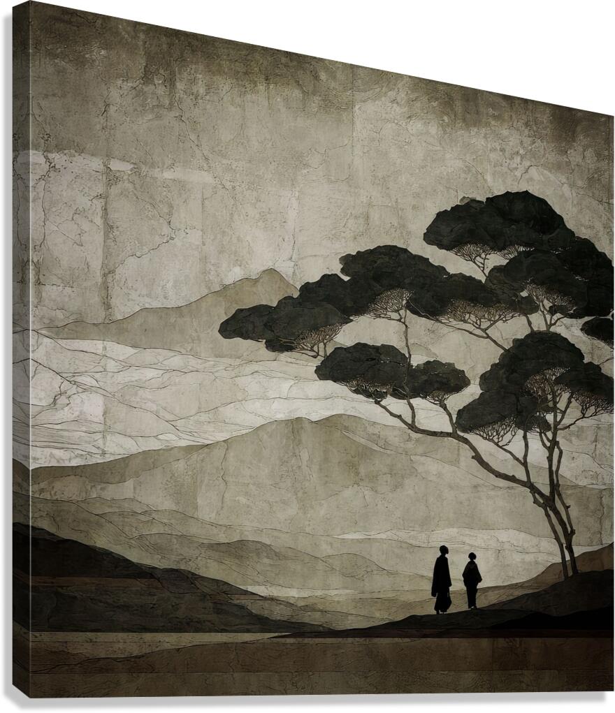 Beneath the Boughs Canvas Print