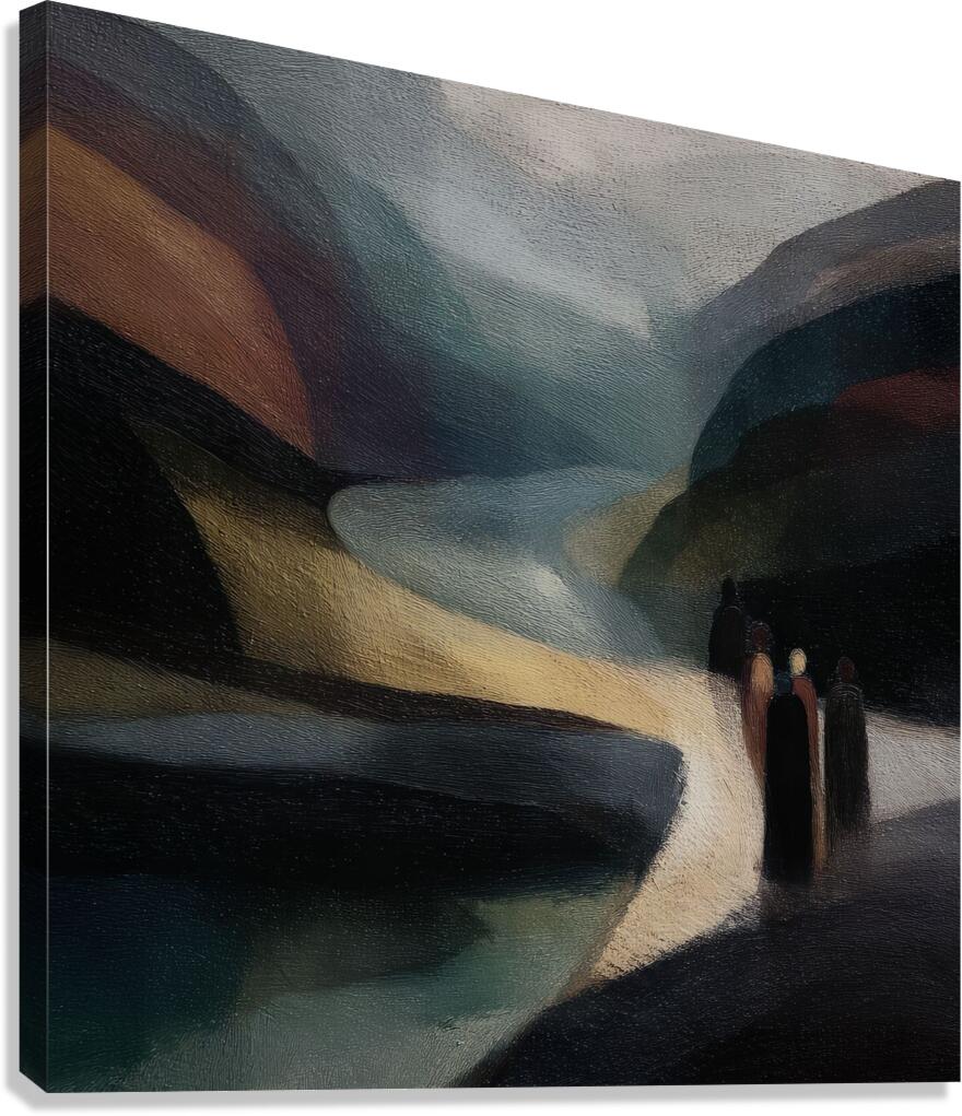 The Pilgrims Journey Canvas Print