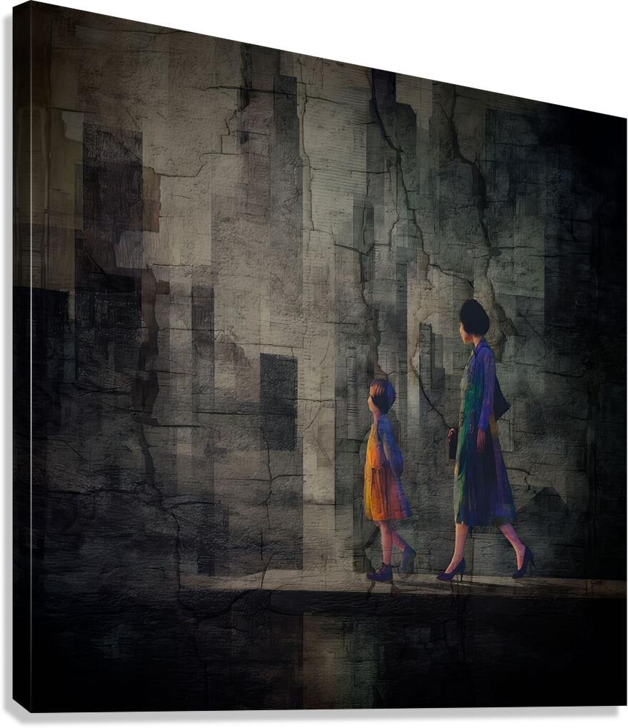 The City Walls Canvas Print