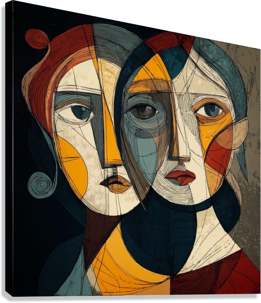 The Split Within Canvas Print