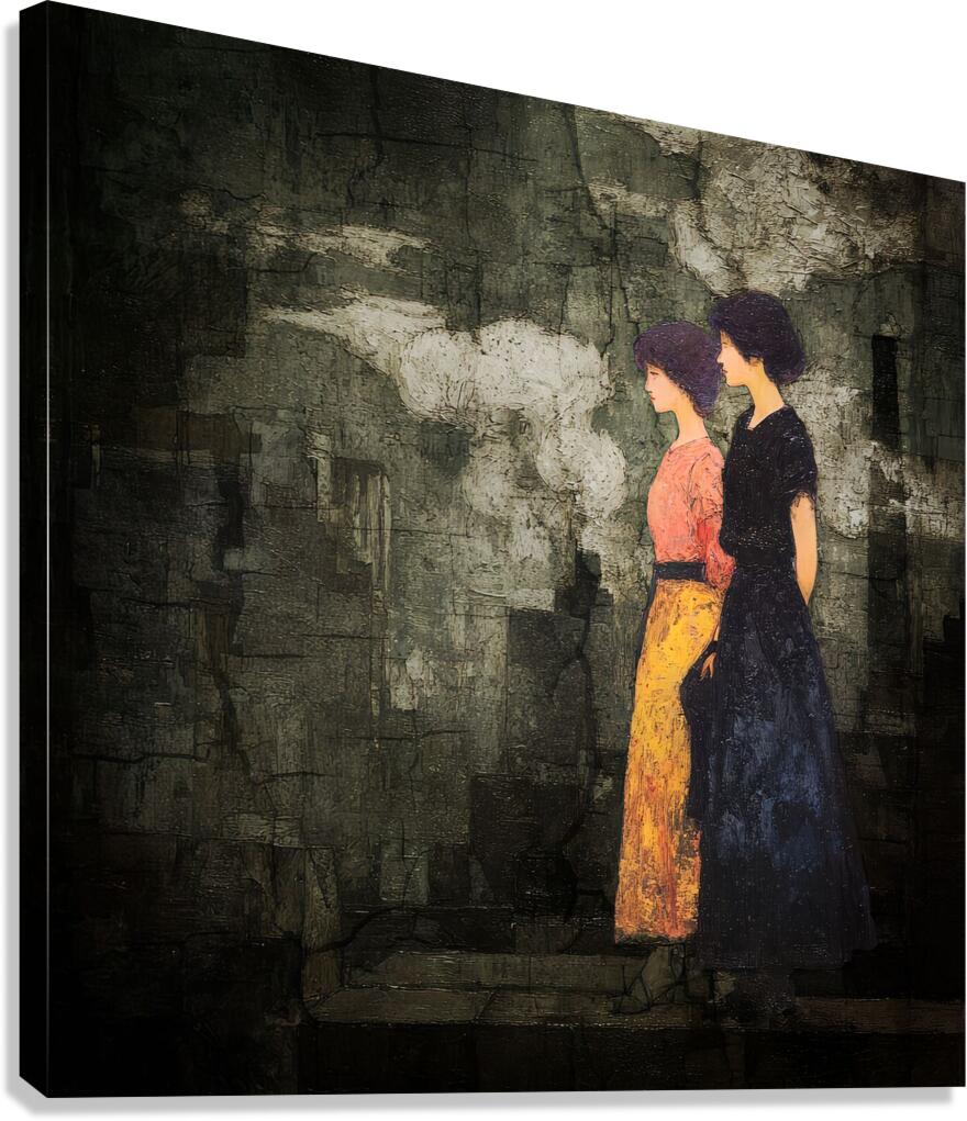 The Factory Sky Canvas Print