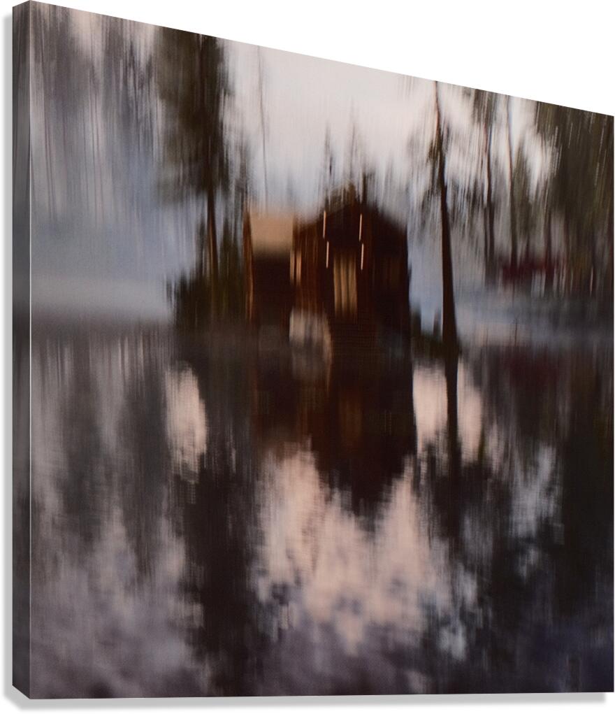 The Cabin s Last Breath Canvas Print