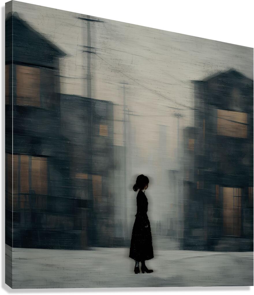 Empty Streets Canvas Print