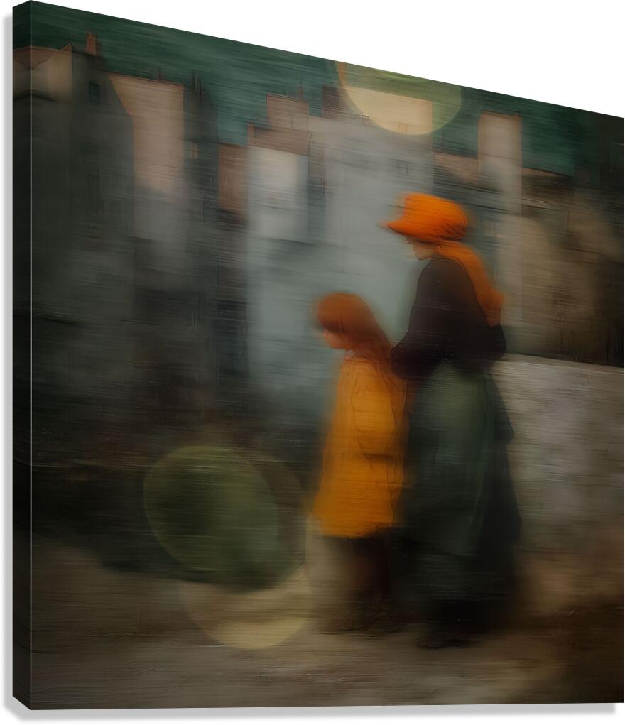 The Fog That Follows Canvas Print