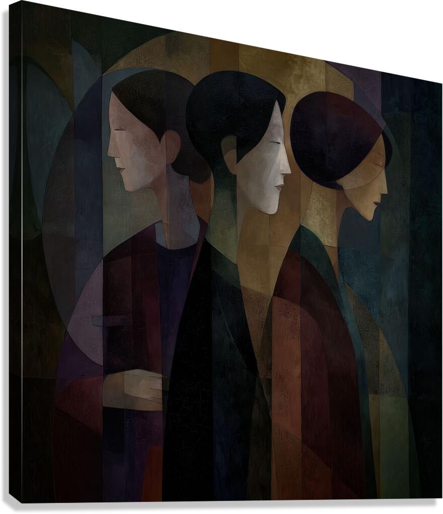 Whispers in Painted Light Canvas Print