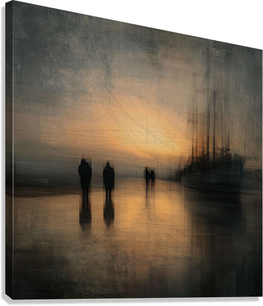 Between Tide and Time Canvas Print