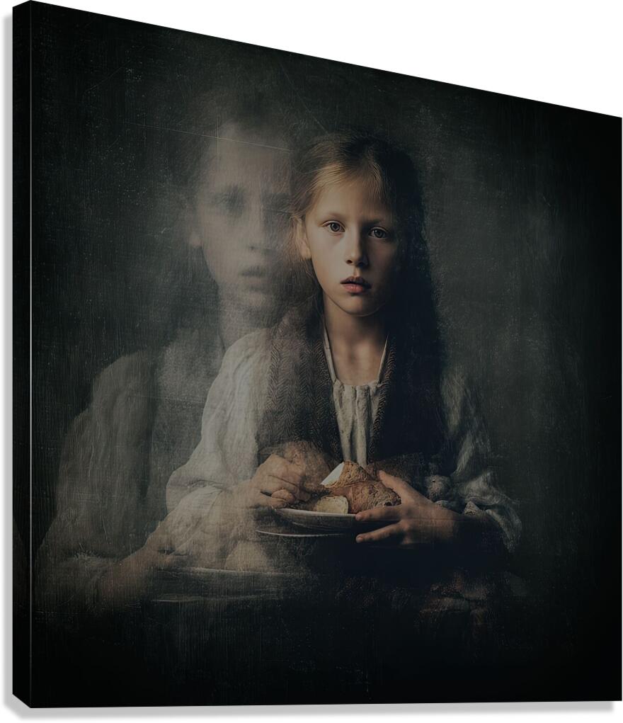 The Ghost That Remains Canvas Print