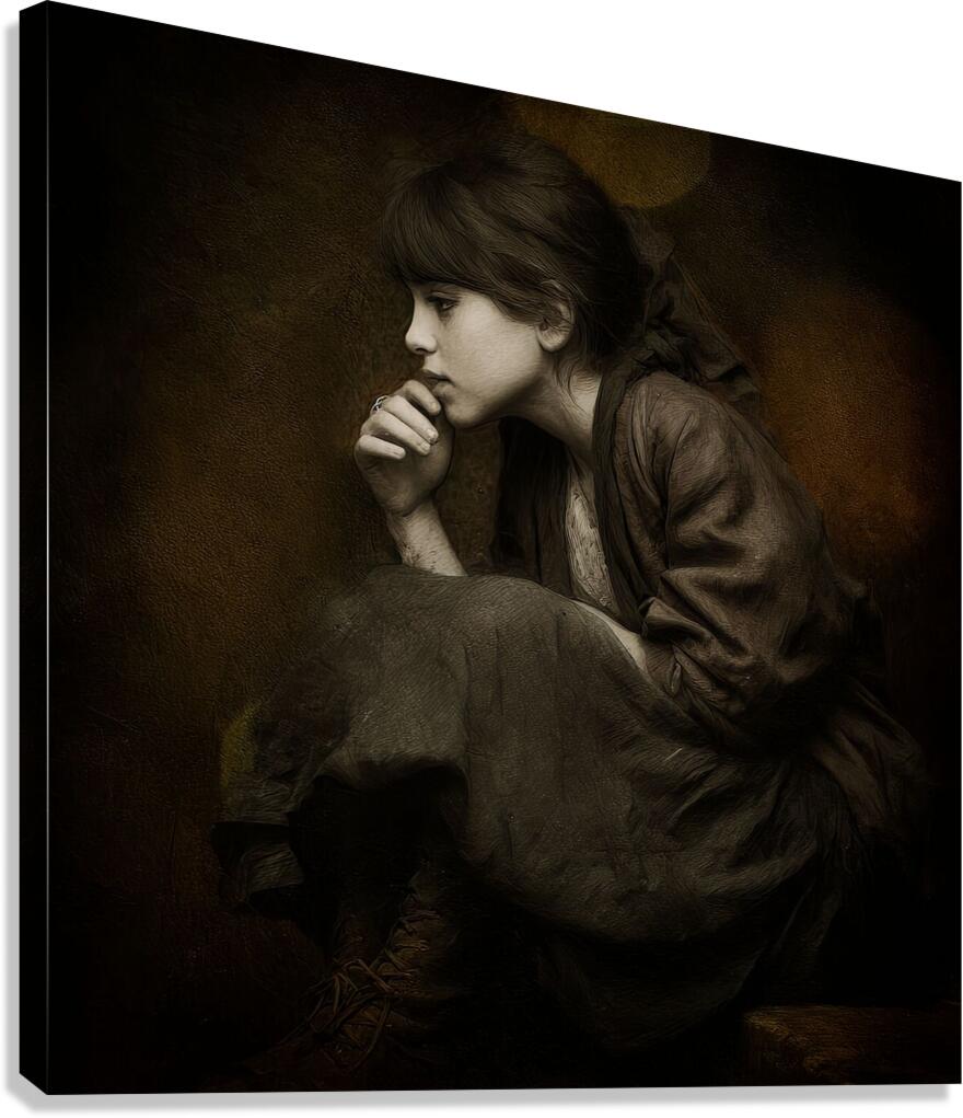 When Questions Pause Canvas Print