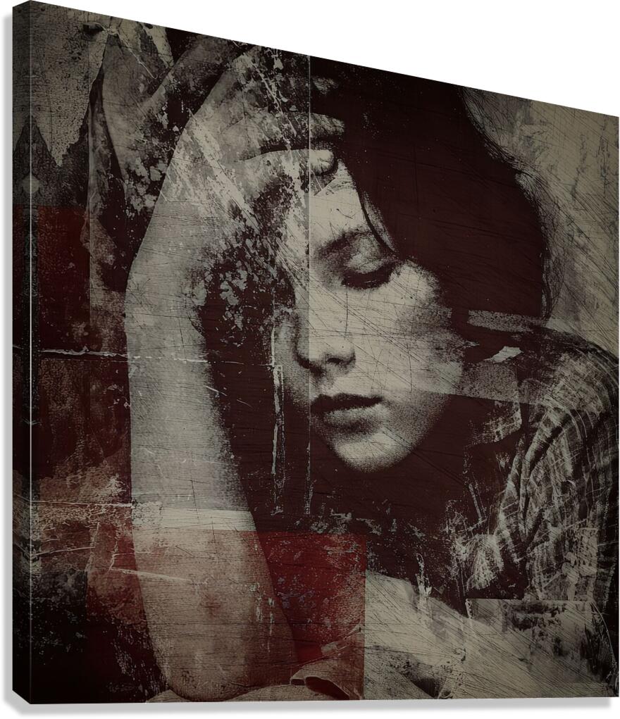 When God Does Not Speak Canvas Print