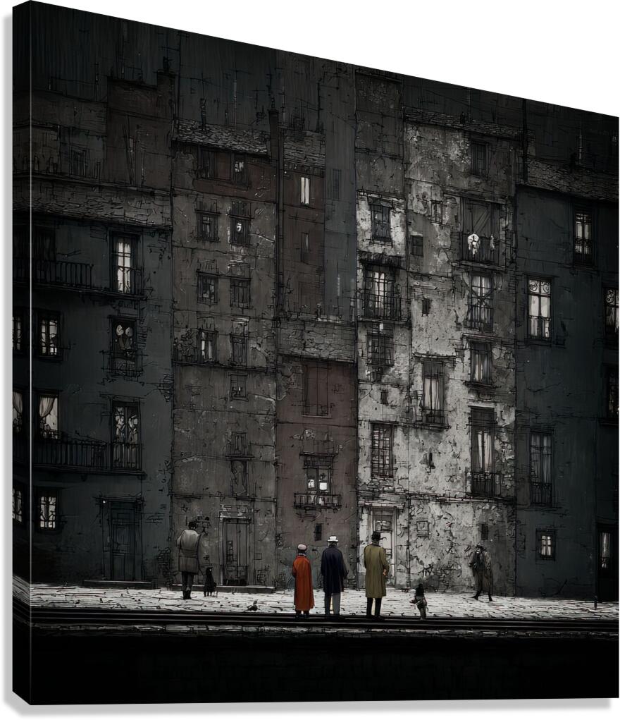 Sanctuary of Cracks Canvas Print