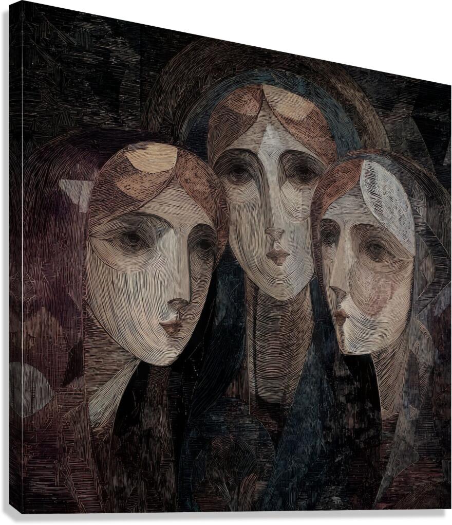 Beyond the Thin Line Canvas Print