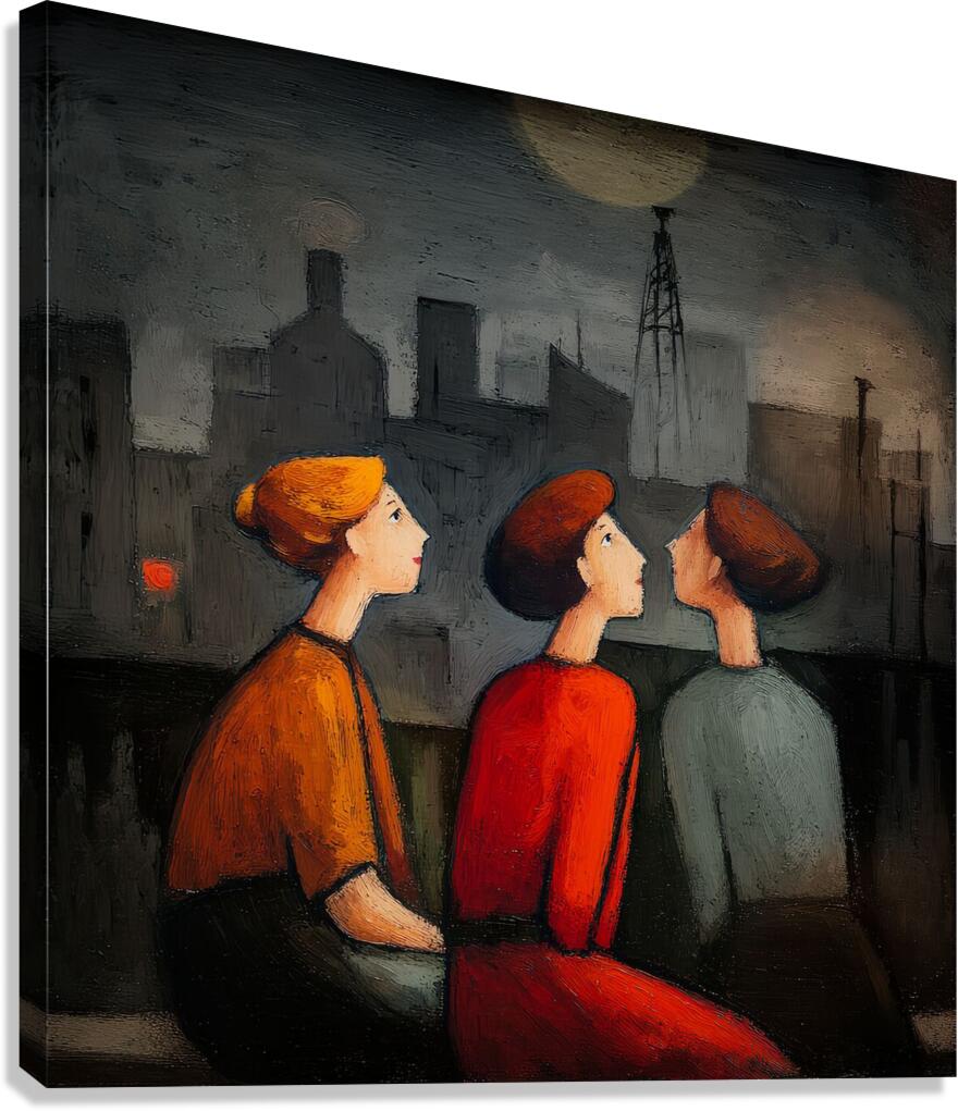 Waiting for Nothing Canvas Print