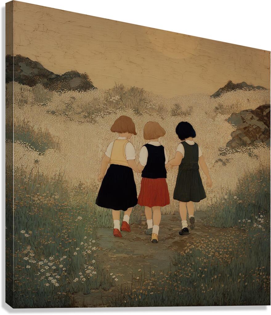 Before We Knew the World Canvas Print