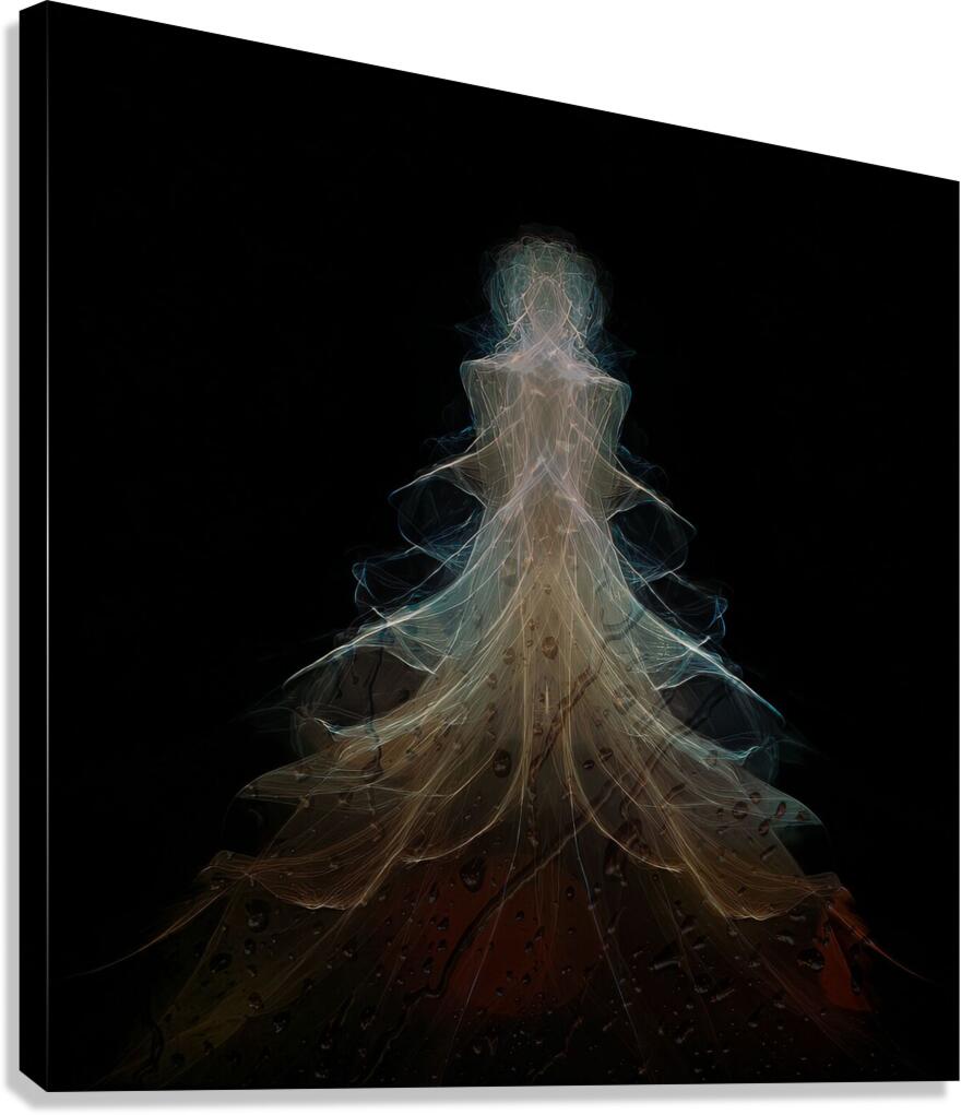 The Shape Before a Name Canvas Print