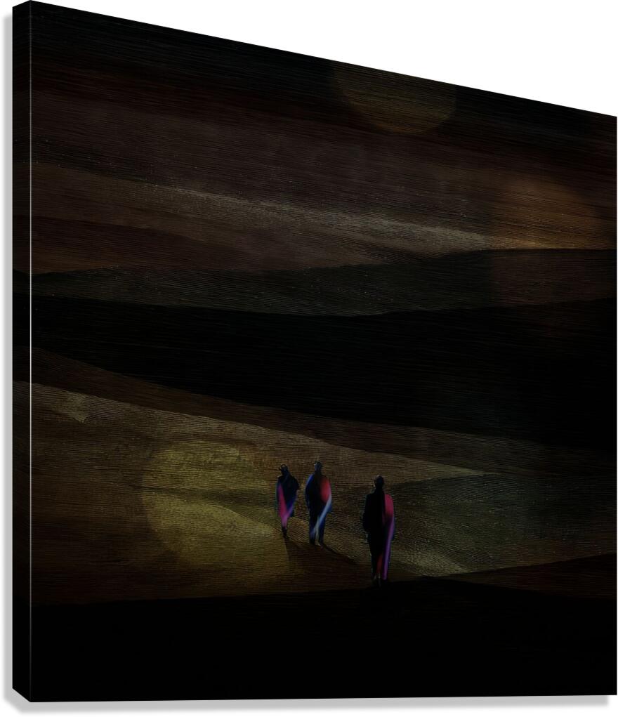 Toward an Unnamed Light Canvas Print