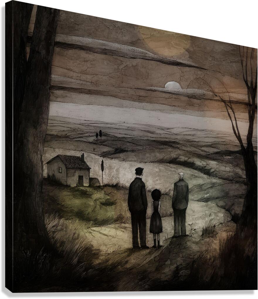 Where the Land Holds Us Canvas Print