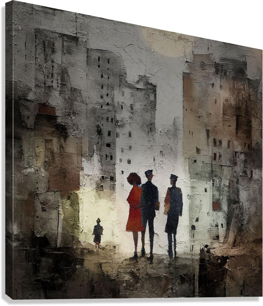 The Weight of Quiet Errors Canvas Print