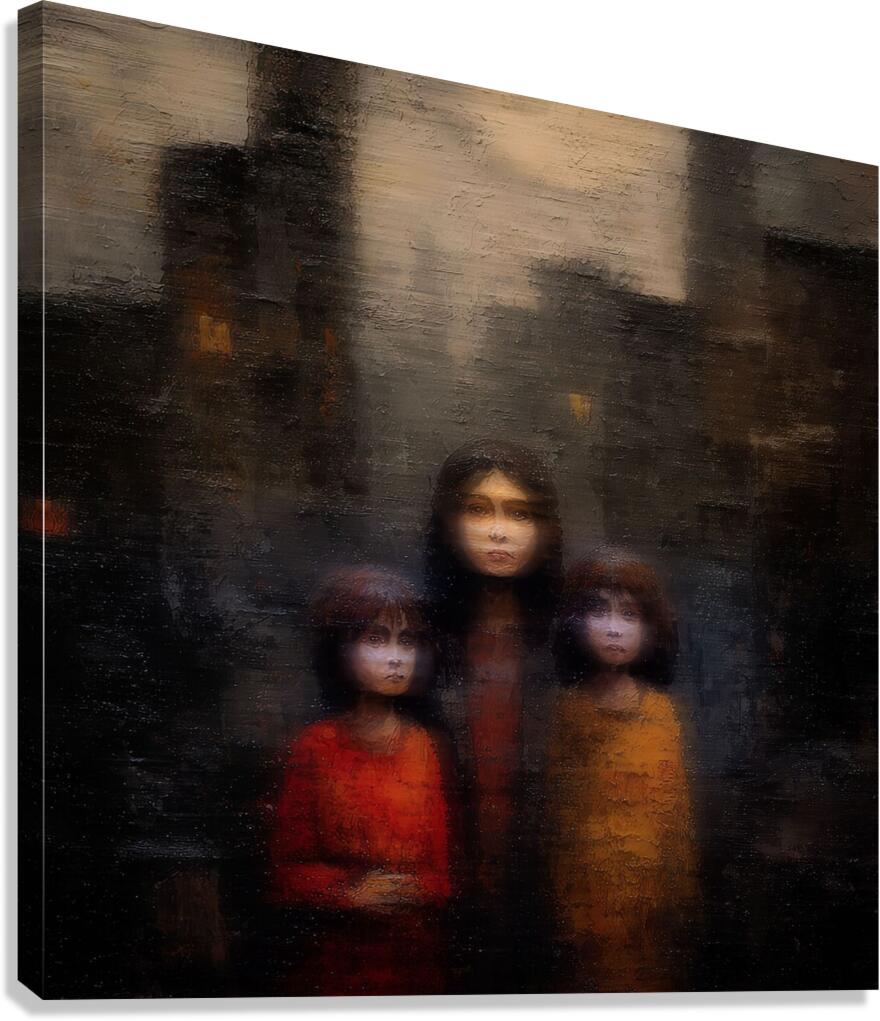 Tomorrow Hesitates Canvas Print