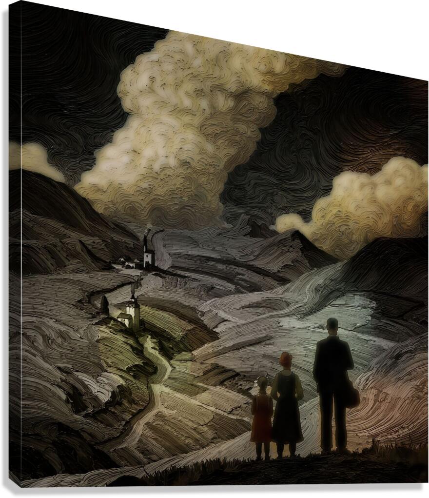 Quiet Exodus Canvas Print